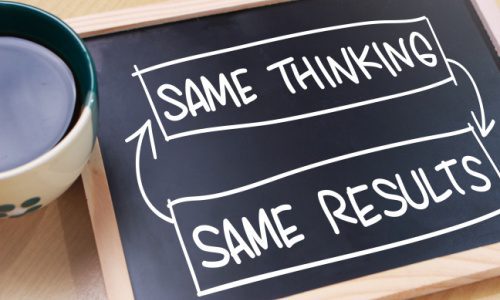 same thinking - same results