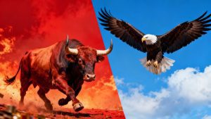US30 bull vs US100 eagle trading comparison