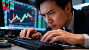 Trader focused on US30, US100, and Gold market data.